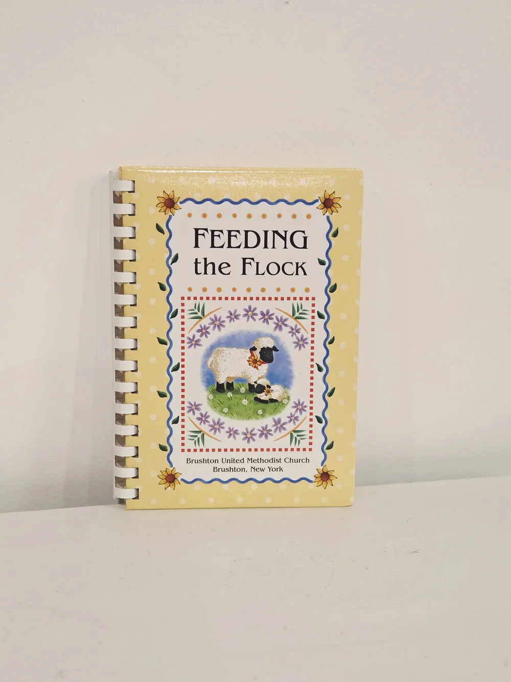 Feeding the Flock Cookbook - Yellow Spiral-Bound Community Recipes
